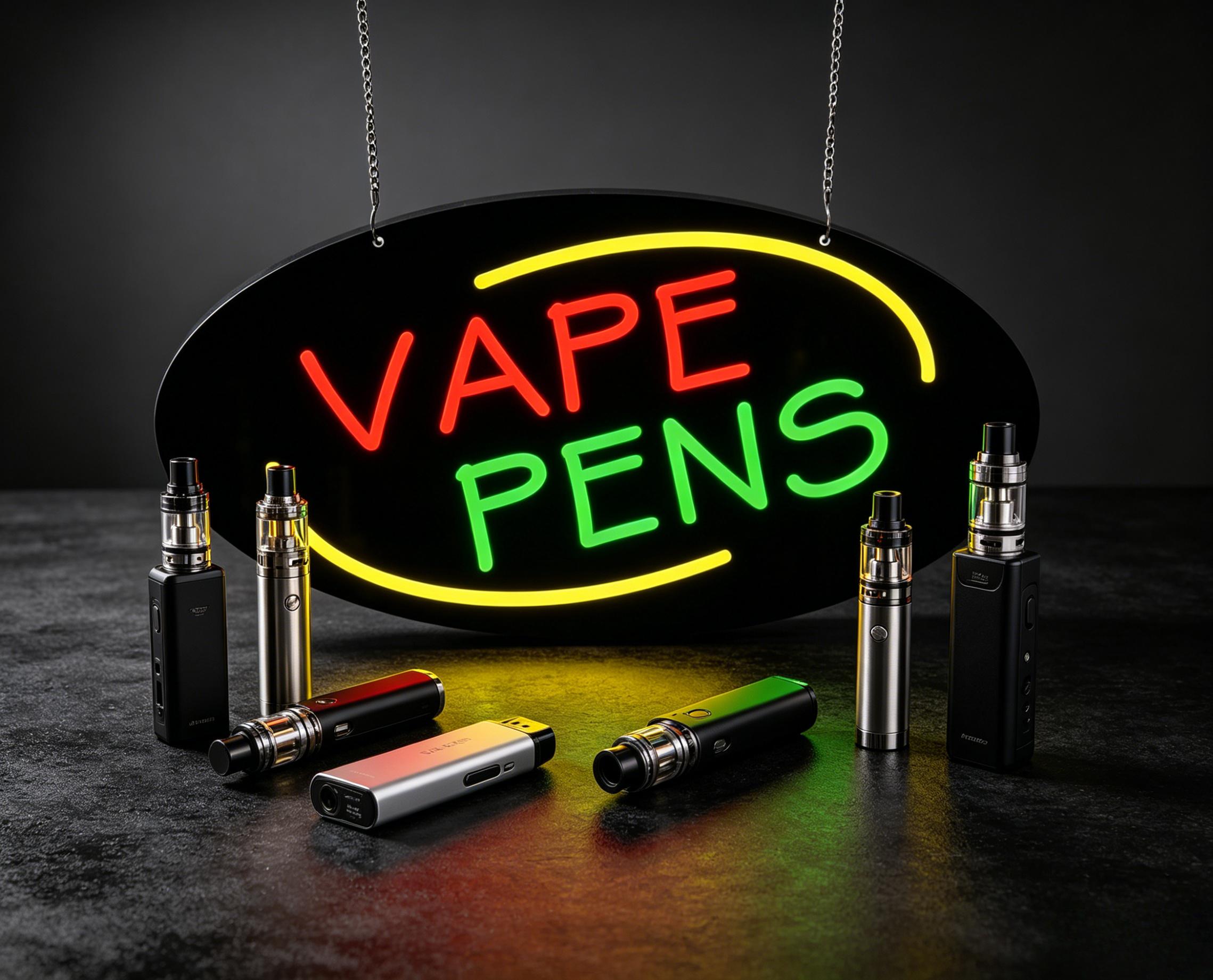 Vape Pens Neon Sign Dimmable L - Vaping Store 评论和价格