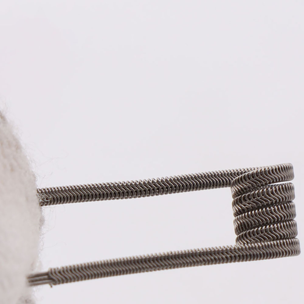NEW XFKM 100PCS/box NI80/A1/SS - Clapton Wire Pre Built 评论和价格