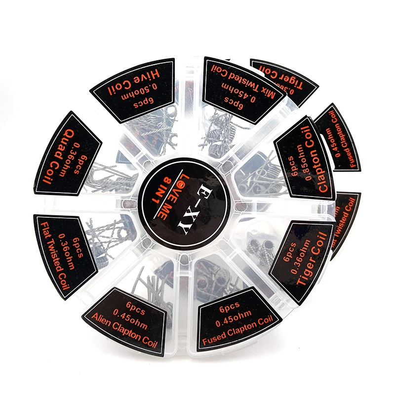 Vmiss 8 In 1 Prebuilt Coil Cla - Clapton Wire Pre Built 评论和价格