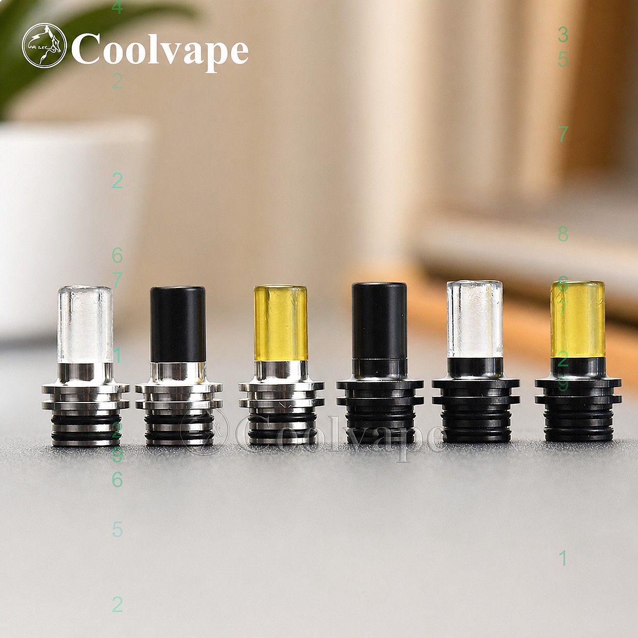 510 MTL Drip Tip Heat Resistan - Accessories For Vaping 评论和价格