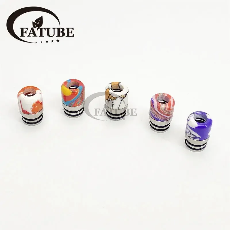 1PC/10PCS 510 Stainless Steel  - Drip Tip Resin 评论和价格