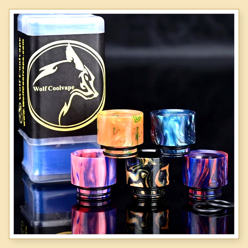 Wolfcoolvape 810 Drip Tips - S - Drip Tip Resin 评论和价格