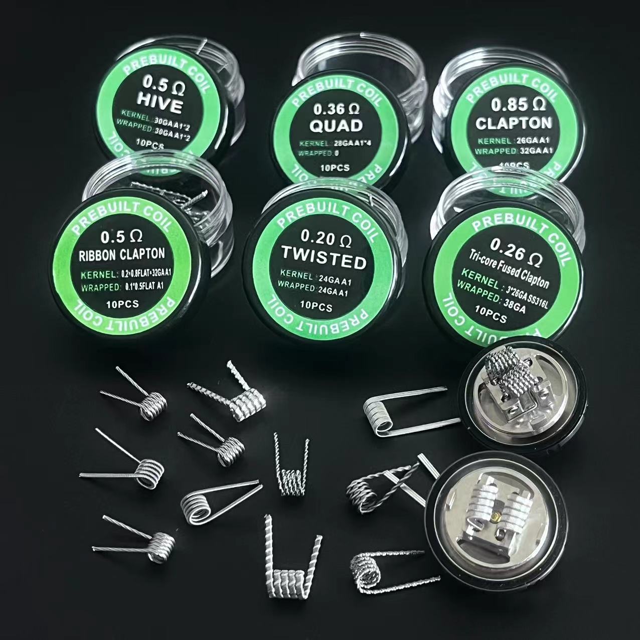 50pcs/30pcs/20pcs/10pcs DL RDL - Clapton Wire Pre Built 评论和价格