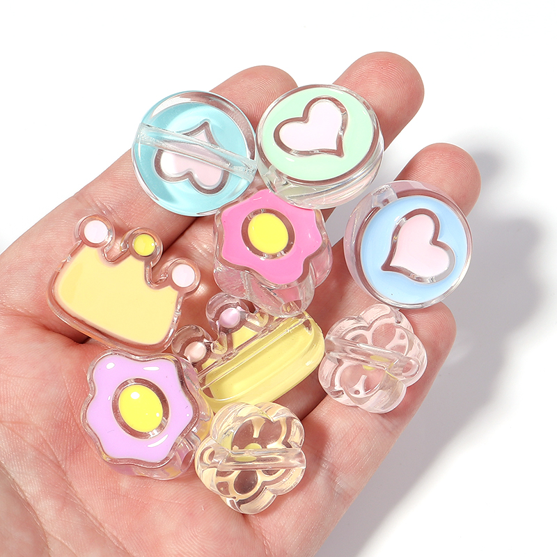 10Pcs 20mm Resin Beads Colorfu - Drip Tip Resin 评论和价格