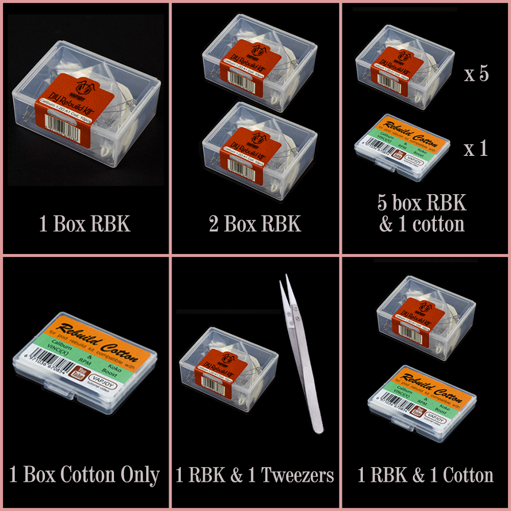 Original VAPJOY DIY Rebuild Ki - Accessories For Vaping 评论和价格