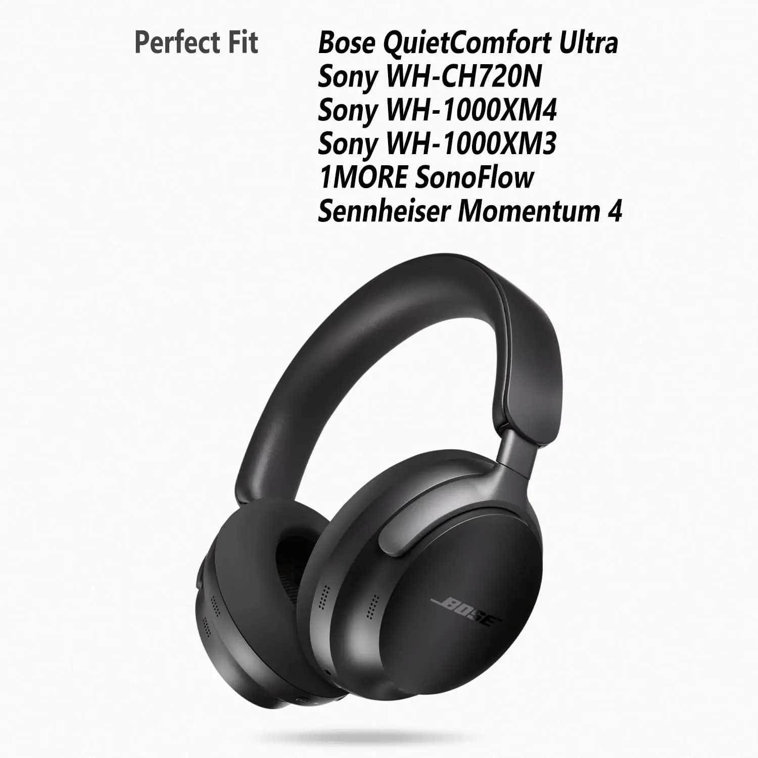 Silicone Ear protective sleeve - Bose Headphone Qc Ultra 评论和价格