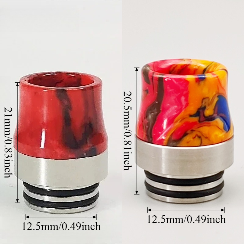 1PC/2PCS 810 Drip Tip Stainles - Drip Tip Resin 评论和价格