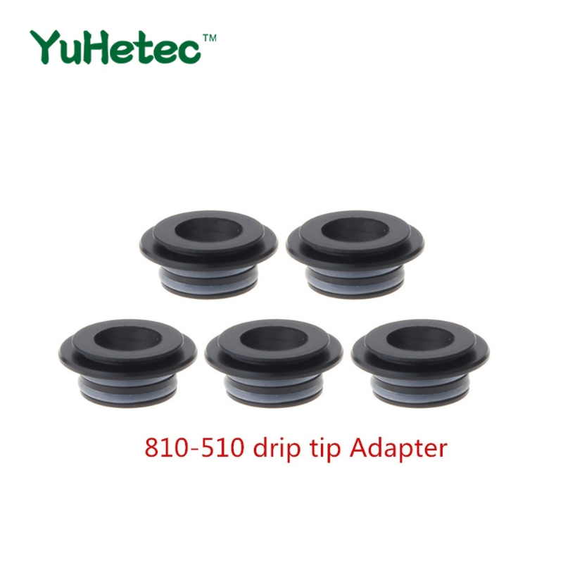 5PCS YUHETEC  810 to 510  POM  - Drip Tip Resin 评论和价格