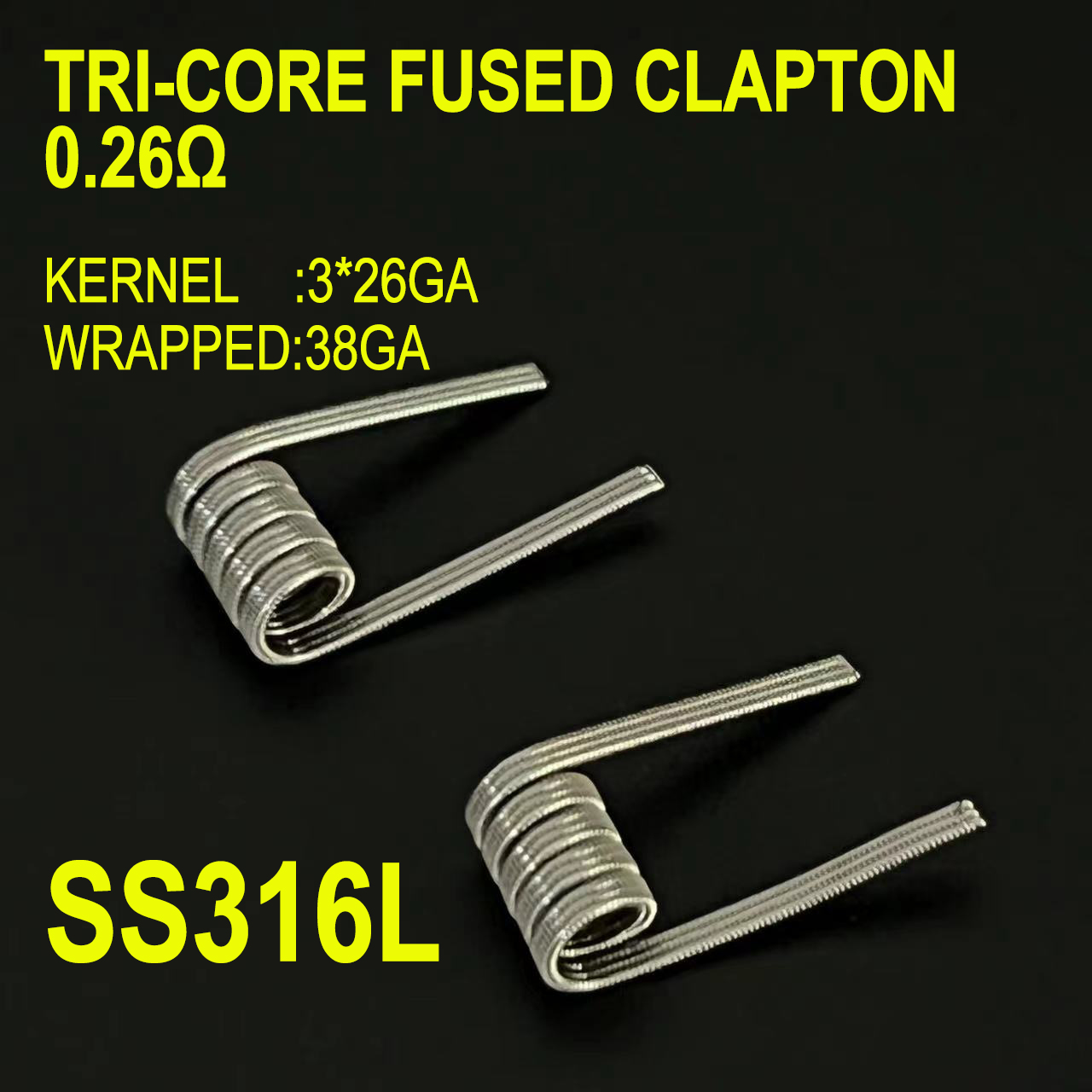 Spring Resistance ID 3.0mm 0.2 - Clapton Wire Pre Built 评论和价格