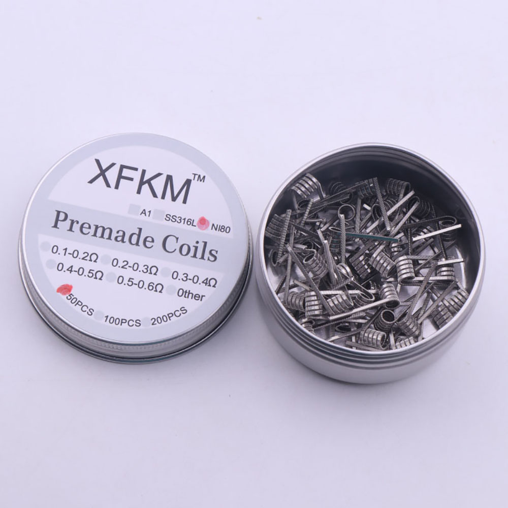 NI80 50/100 PreBuilt Inner Dia - Clapton Wire Pre Built 评论和价格
