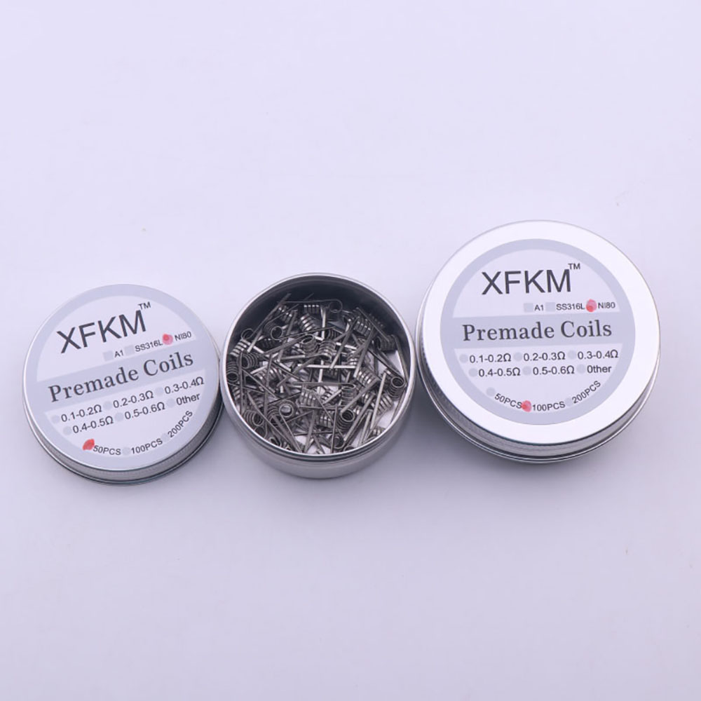 NI80 50/100 PreBuilt Inner Dia - Clapton Wire Pre Built 评论和价格