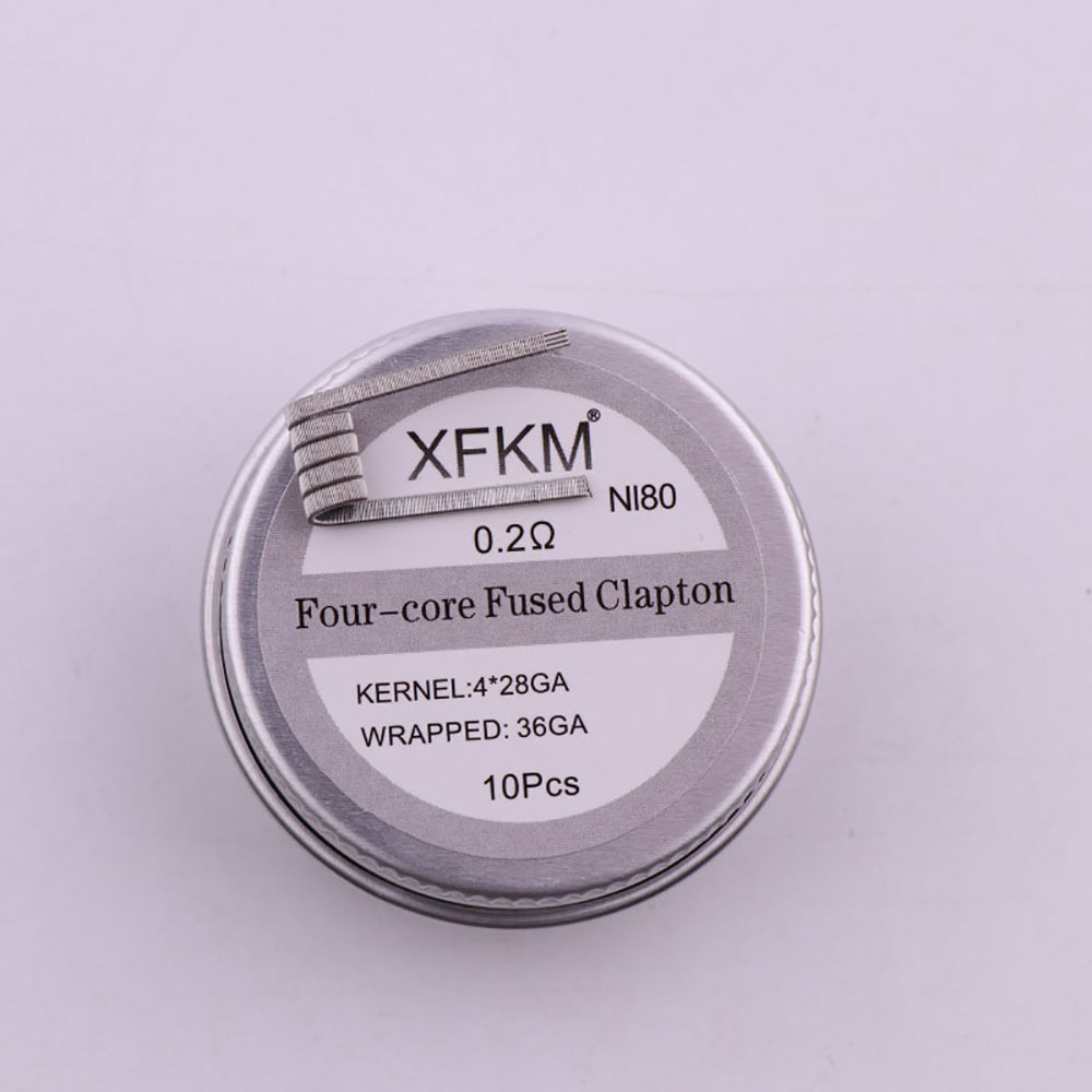 10pcs/box 3mm Spiral ID PreBui - Clapton Wire Pre Built 评论和价格