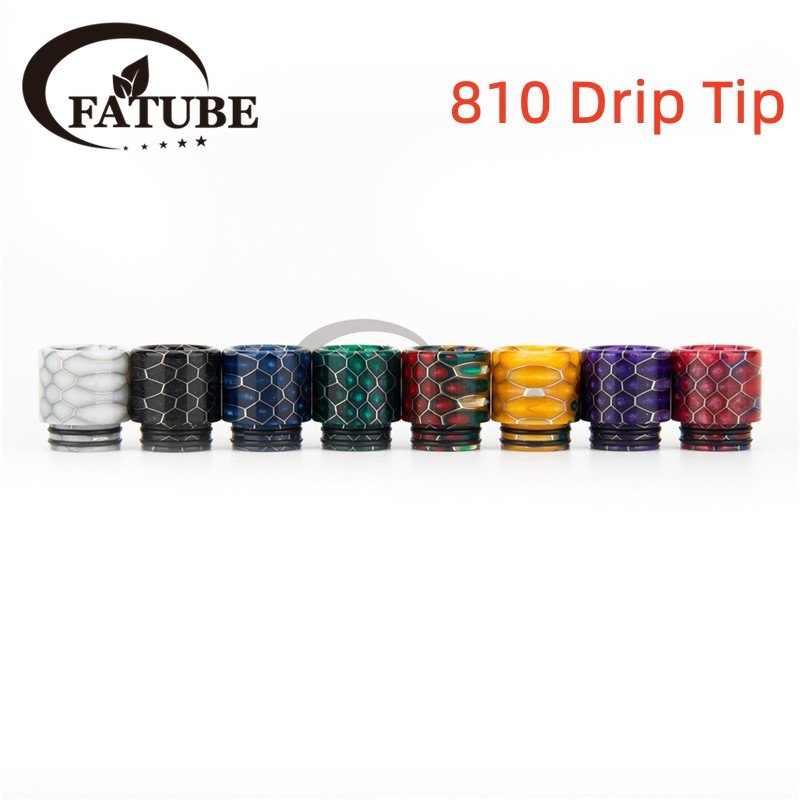 1PC Resin 810 Drip Tip for TFV - Drip Tip Resin 评论和价格
