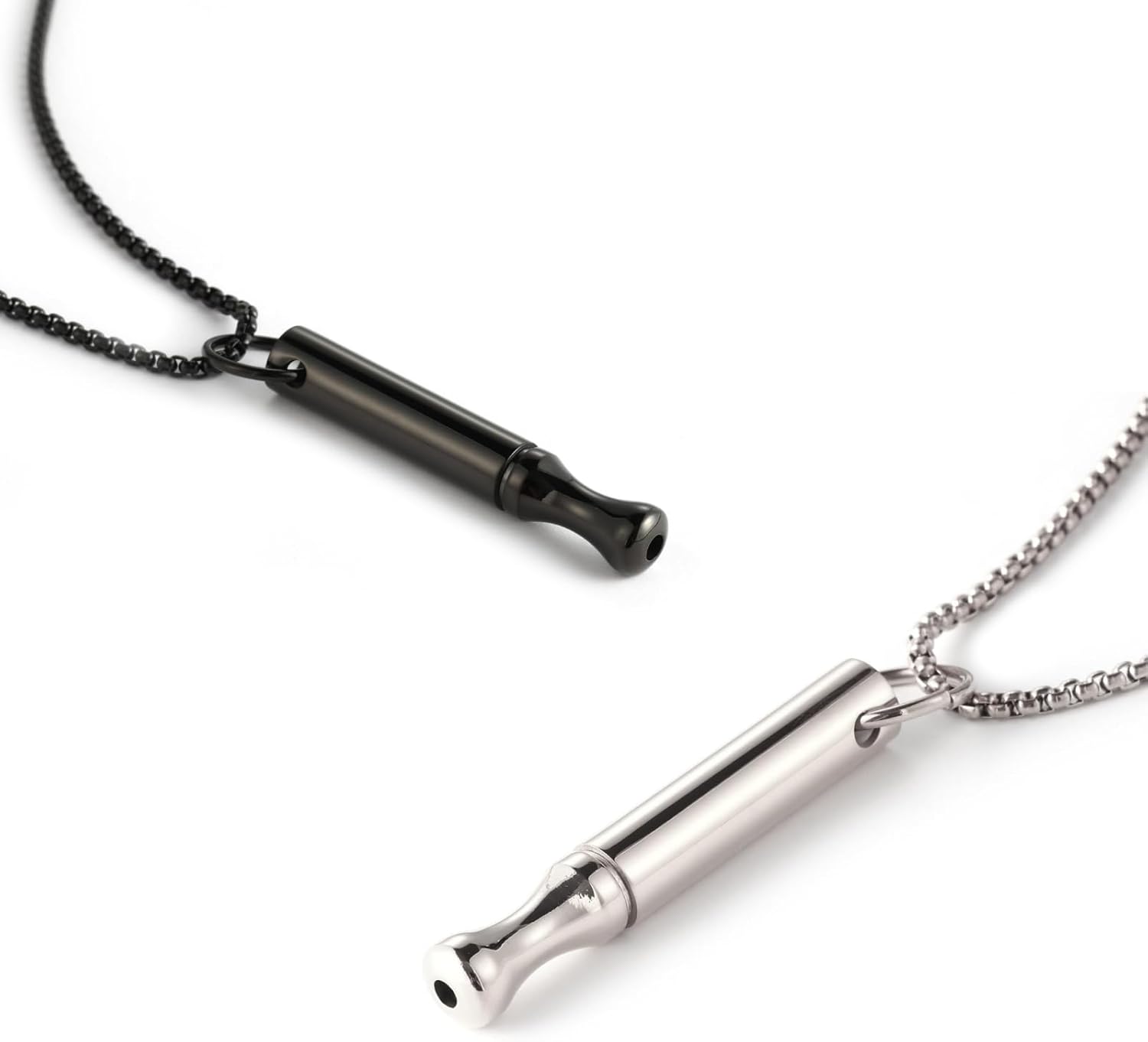 Titanium Steel Breathing Neckl - Accessories For Vaping 评论和价格