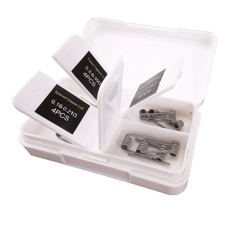 16pcs NI80 Fused Clapton Prebu - Clapton Wire Pre Built 评论和价格