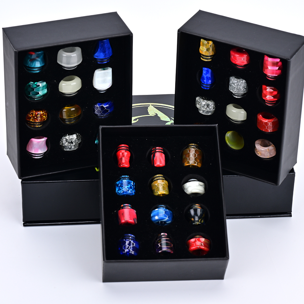 12pcs 810 drip tip 510 drip ti - Drip Tip Resin 评论和价格