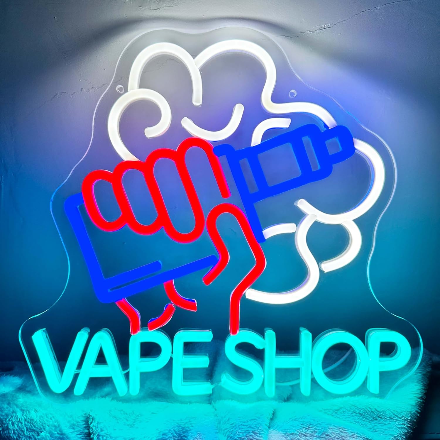 Vape Shop Neon Signs LED Neon  - Vaping Store 评论和价格