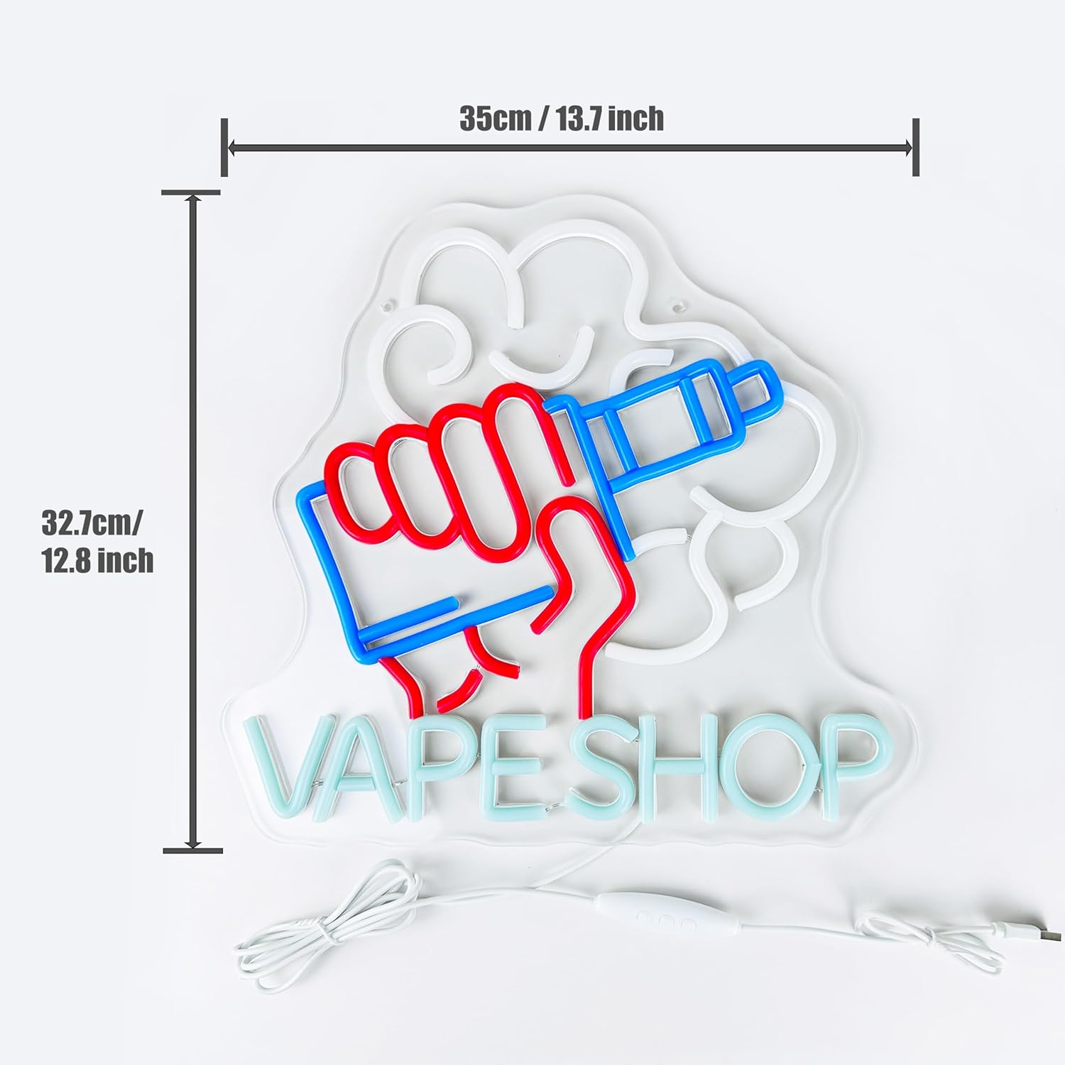Vape Shop Neon Signs LED Neon  - Vaping Store 评论和价格