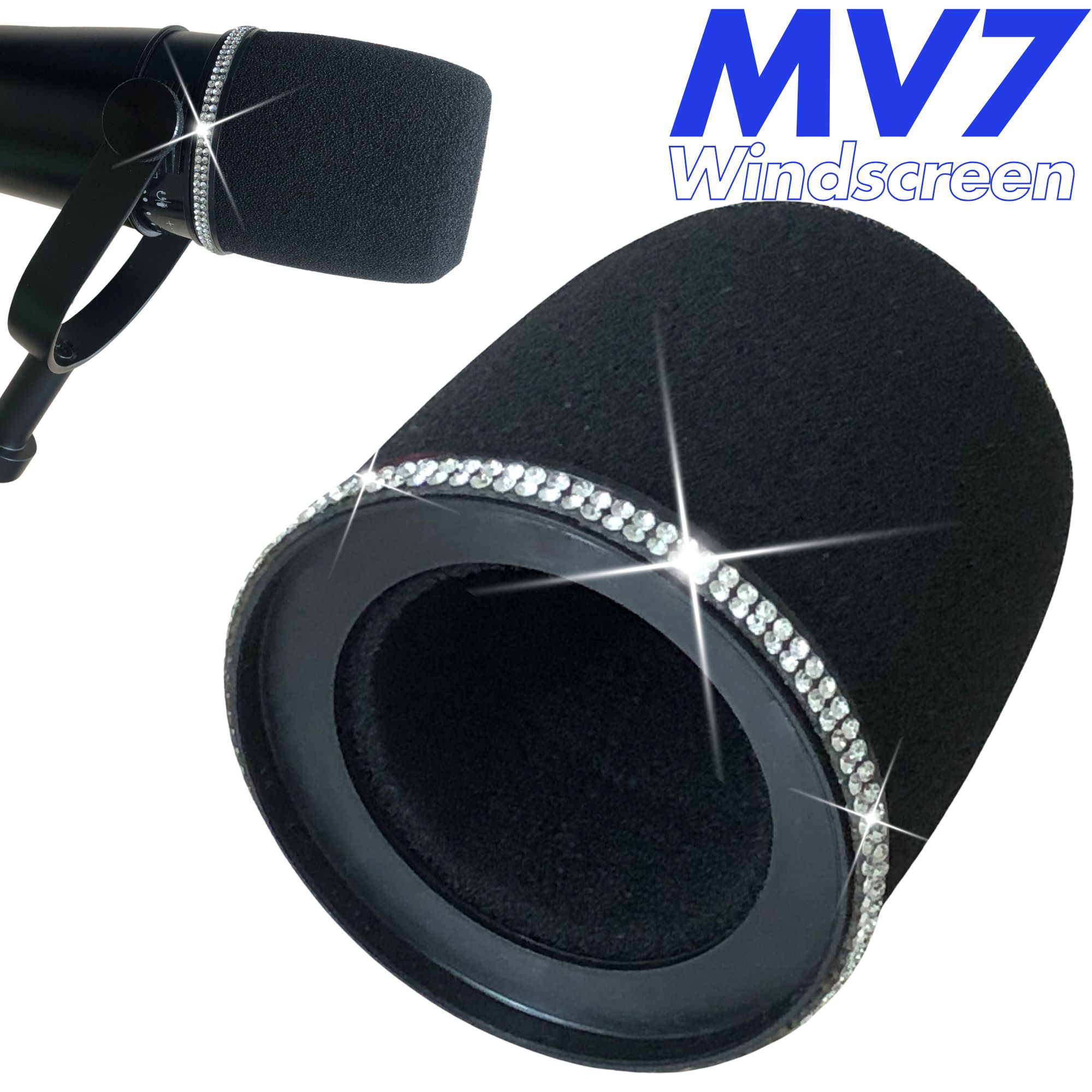 Shining MV7 Pop Filter for Shu - Shure Mic Mv7 评论和价格