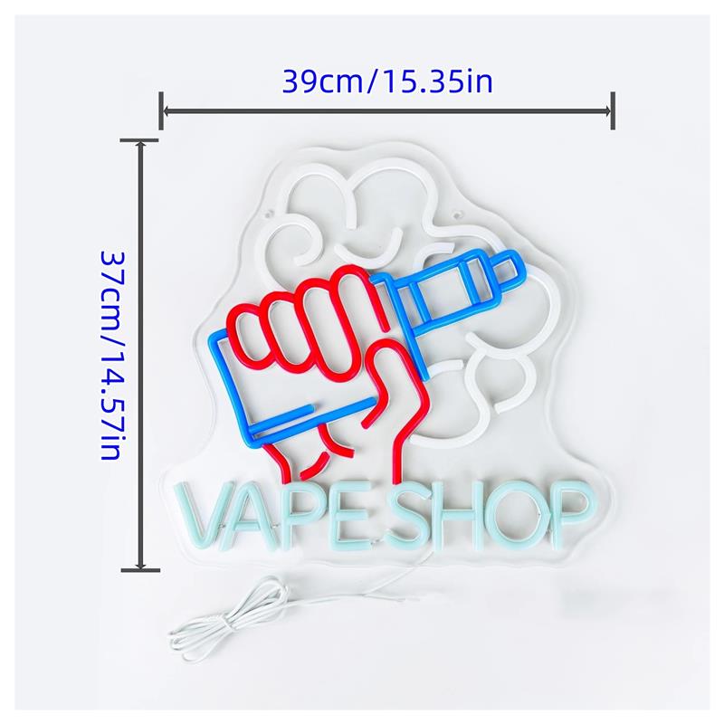Vape Shop Neon Sign Hand Holdi - Vaping Store 评论和价格